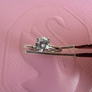 14K 1.00ct Lab Grown Diamond Solitaire Ring